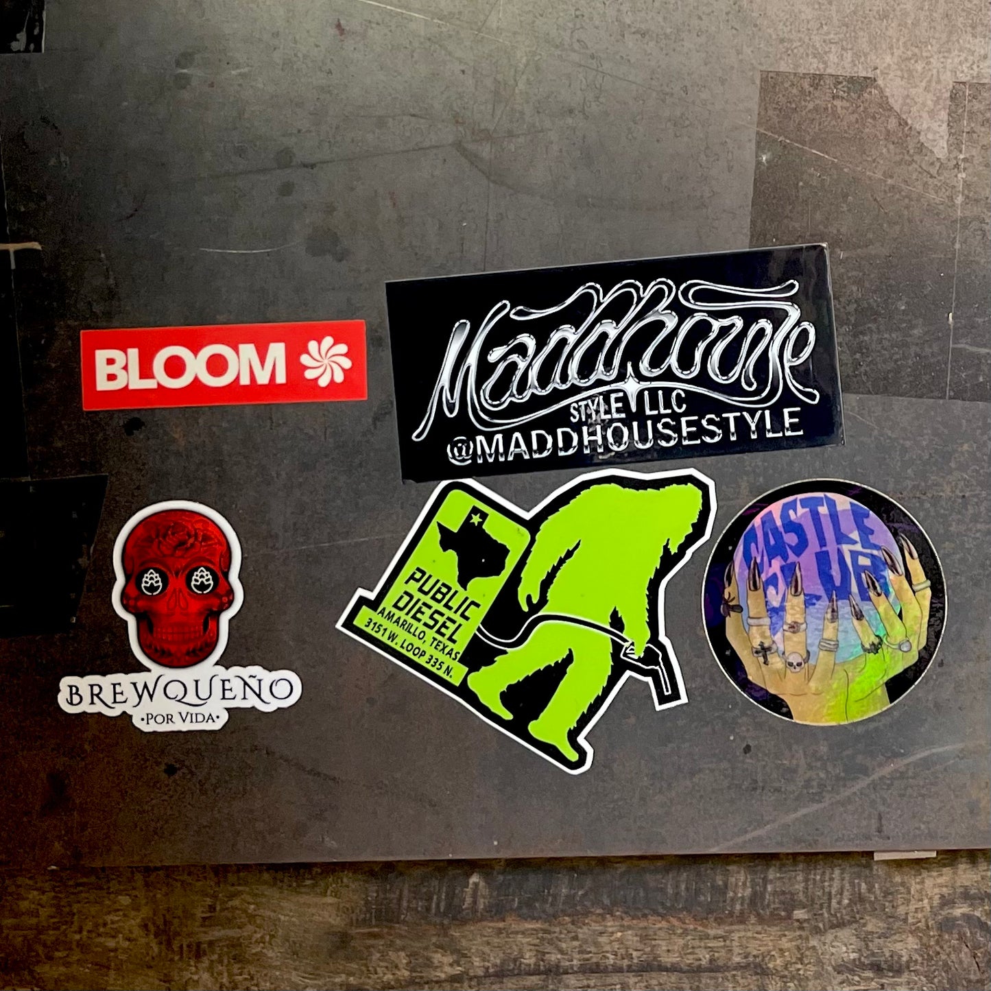 MADDHOUSE Chrome Sticker