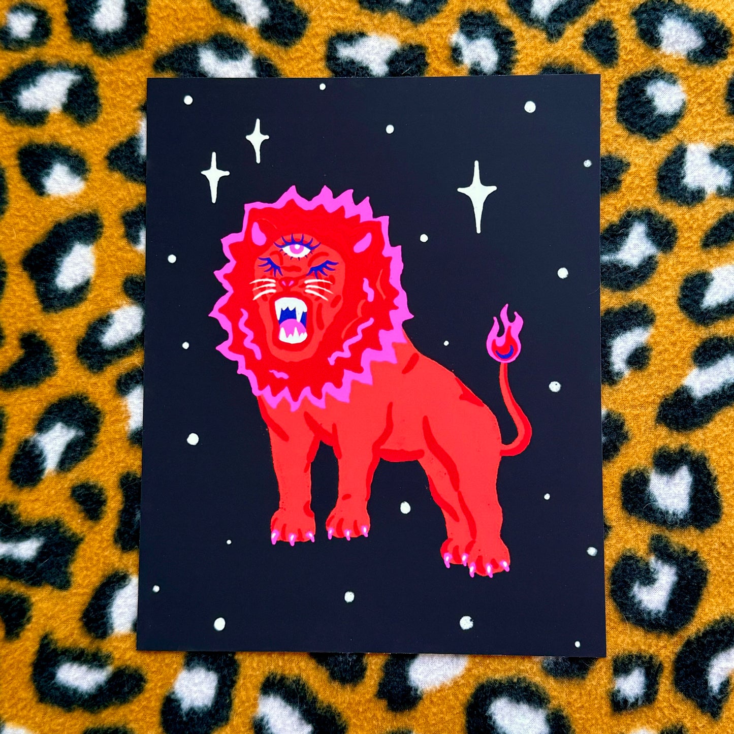LEO Zodiac 8x10 Print