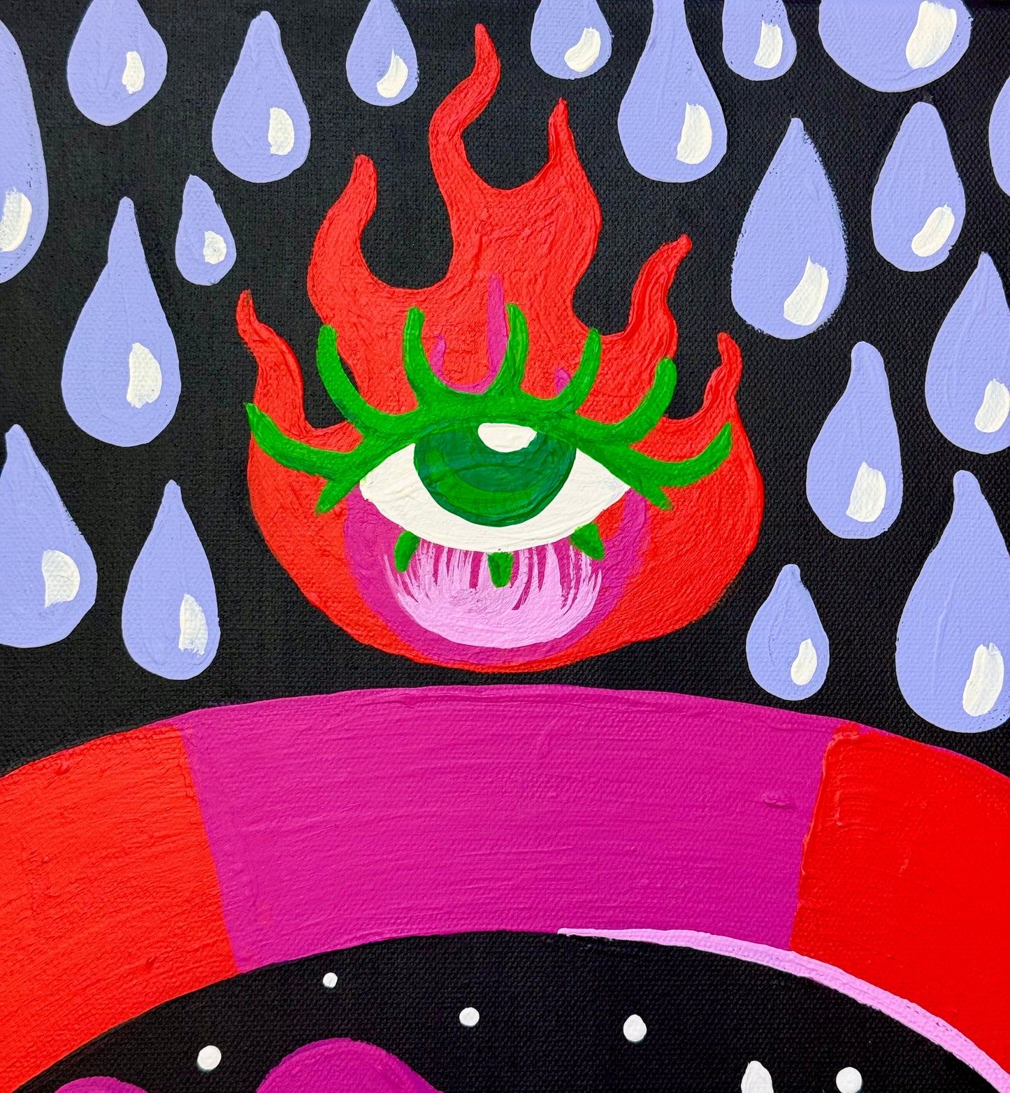 April Showers (Bring May Flowers) PAINTING