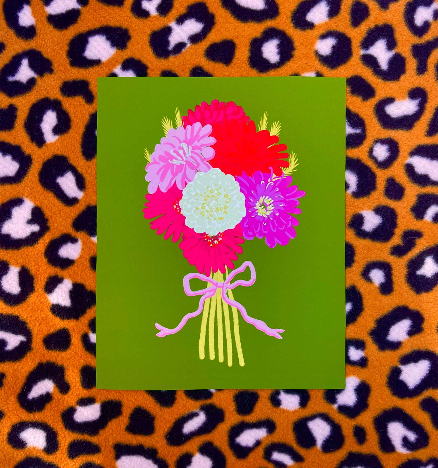 BOW BOUQUET 8x10 PRINT