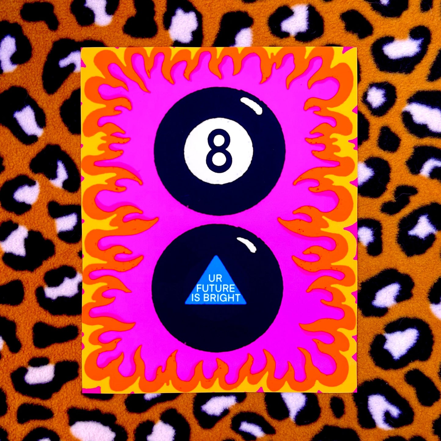 8 BALL 8x10 PRINT