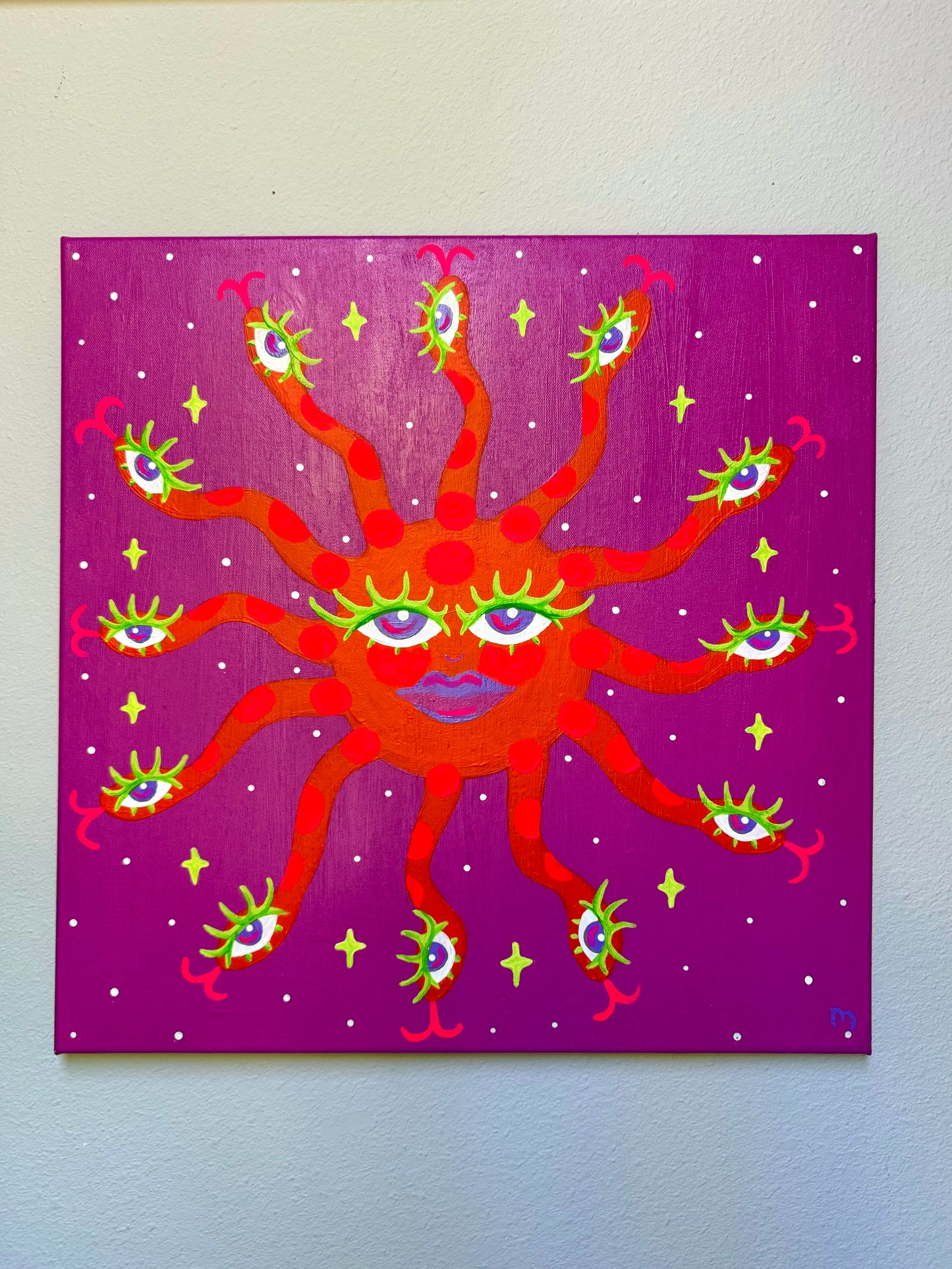 ‘Medusa Sun’ PAINTING