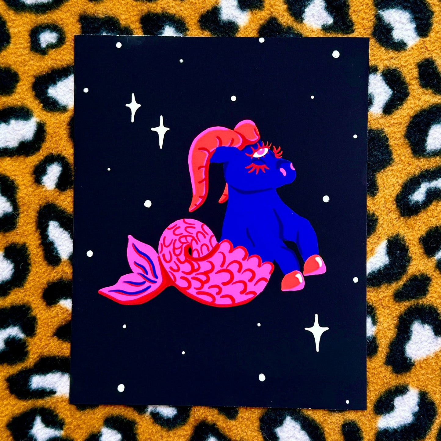 CAPRICORN Zodiac Print