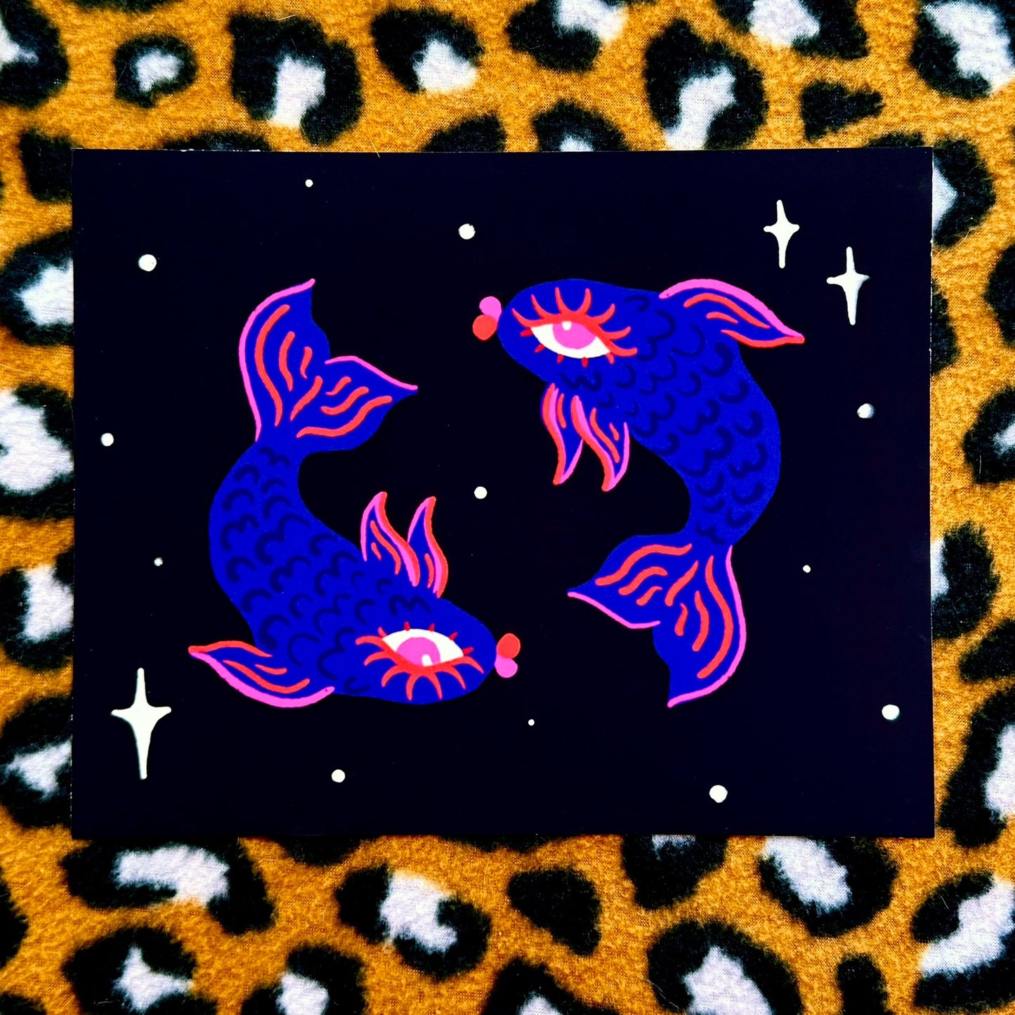 PISCES Zodiac 8x10 Print