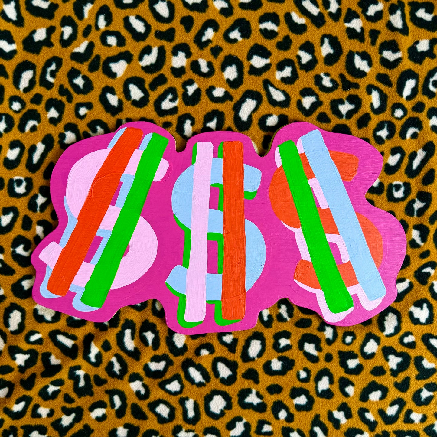 ‘MONEY SIGN’ painting
