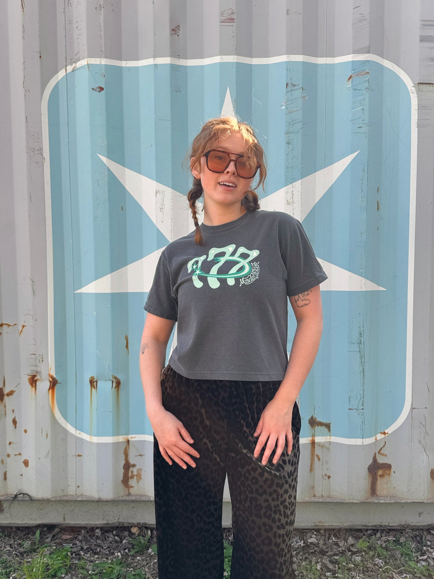 ‘LUCKY 777’ Pepper Unisex Boxy Tee