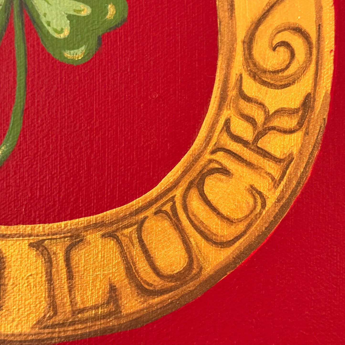 Good Luck Horseshoe PRINT