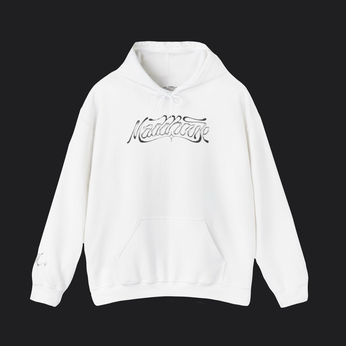 White Chrome Unisex Heavy Blend™ Hooded Sweatshirt