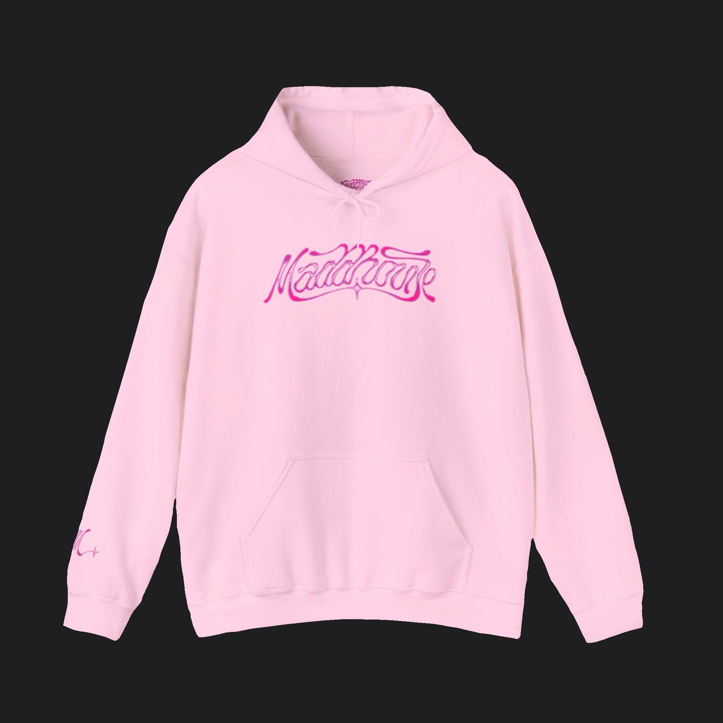 Pink Chrome Logo Unisex Heavy Blend™ Hooded Sweatshirt