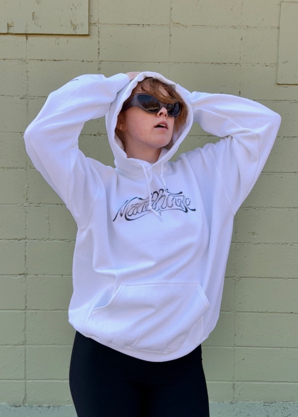 White Chrome Unisex Heavy Blend™ Hooded Sweatshirt