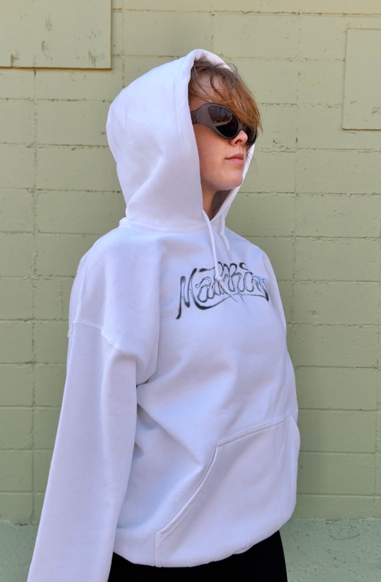 White Chrome Unisex Heavy Blend™ Hooded Sweatshirt
