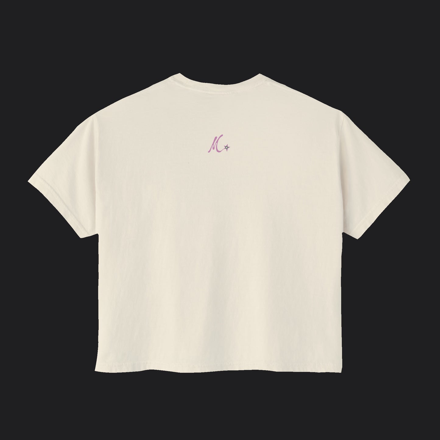 ‘LUCKY 777’ Ivory Unisex Boxy Tee