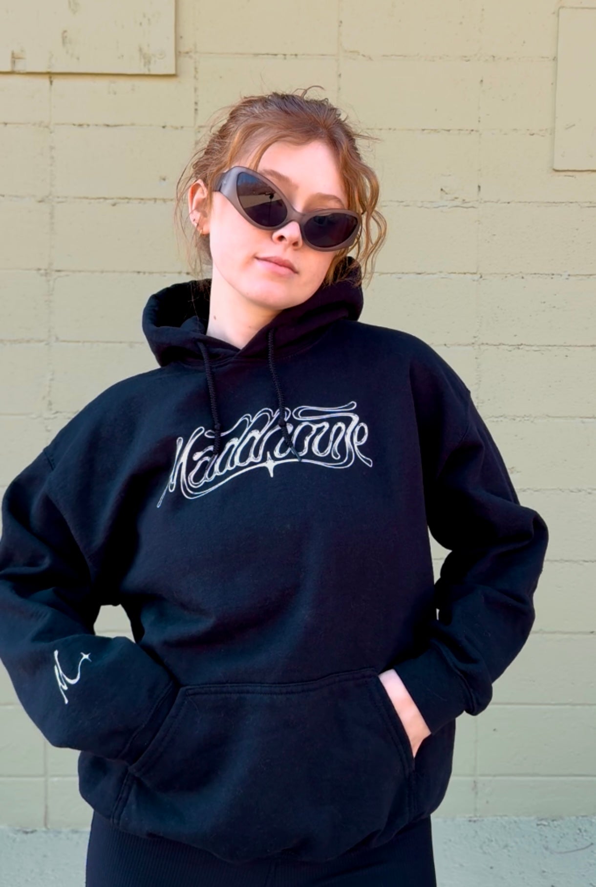 Black Chrome Logo Unisex Heavy Blend™ Hooded Sweatshirt