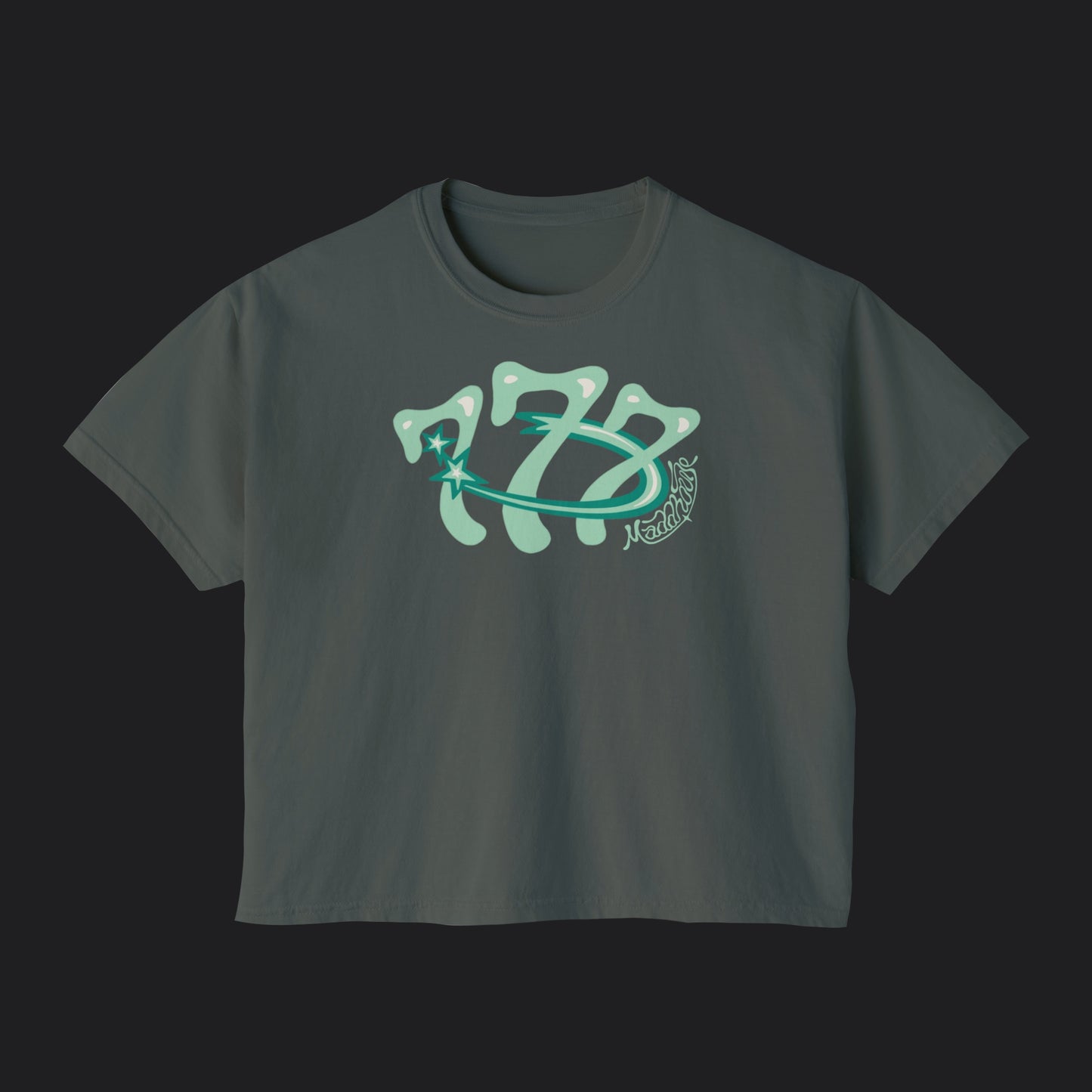 ‘LUCKY 777’ Pepper Unisex Boxy Tee