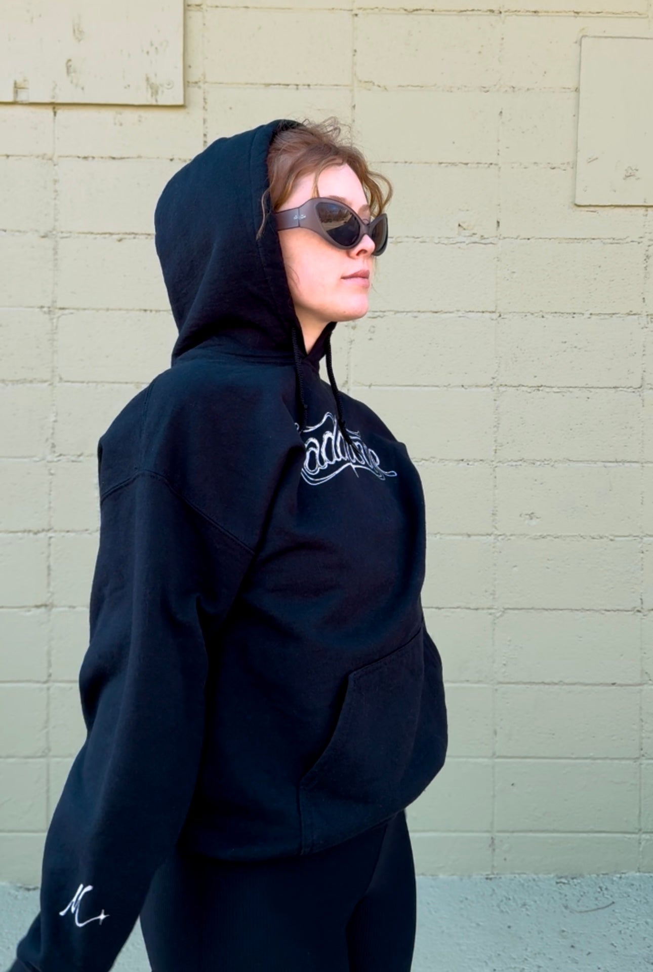Black Chrome Logo Unisex Heavy Blend™ Hooded Sweatshirt