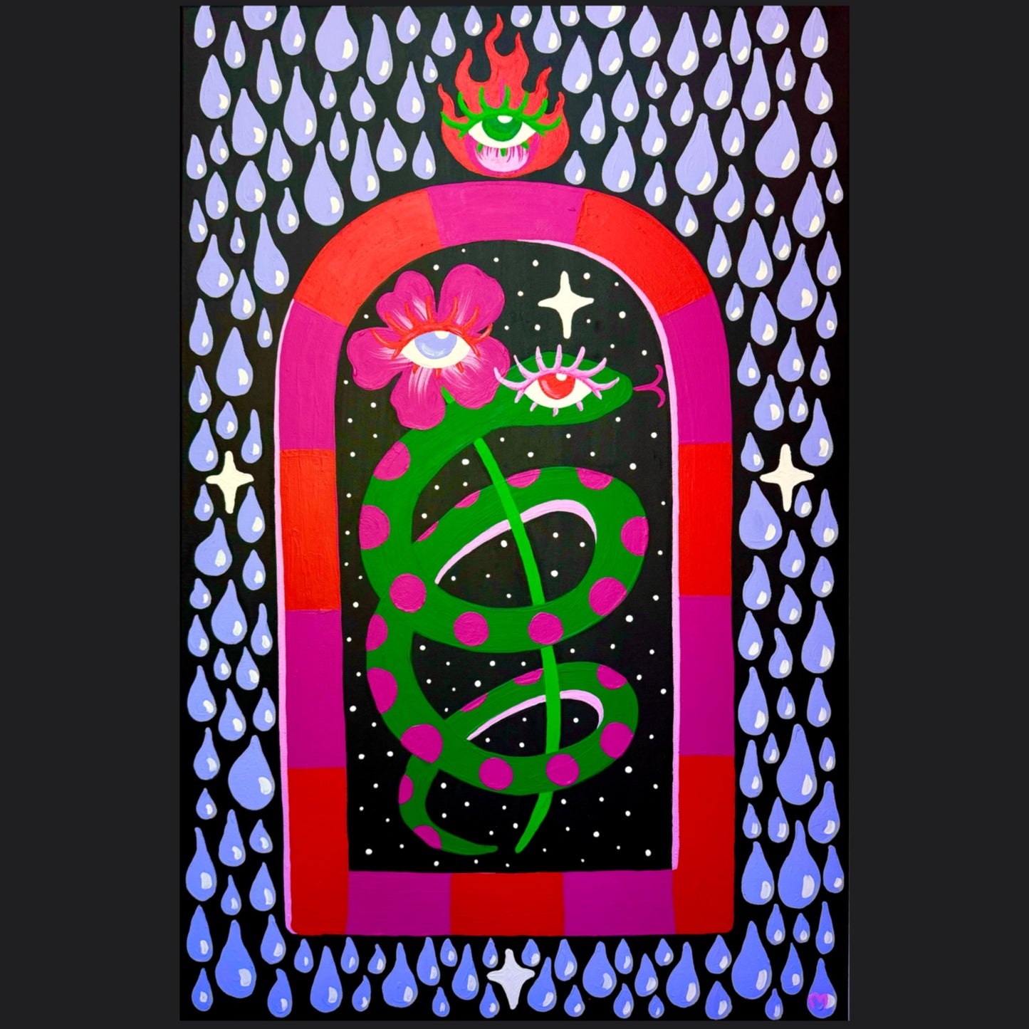 April Showers (Bring May Flowers) PAINTING