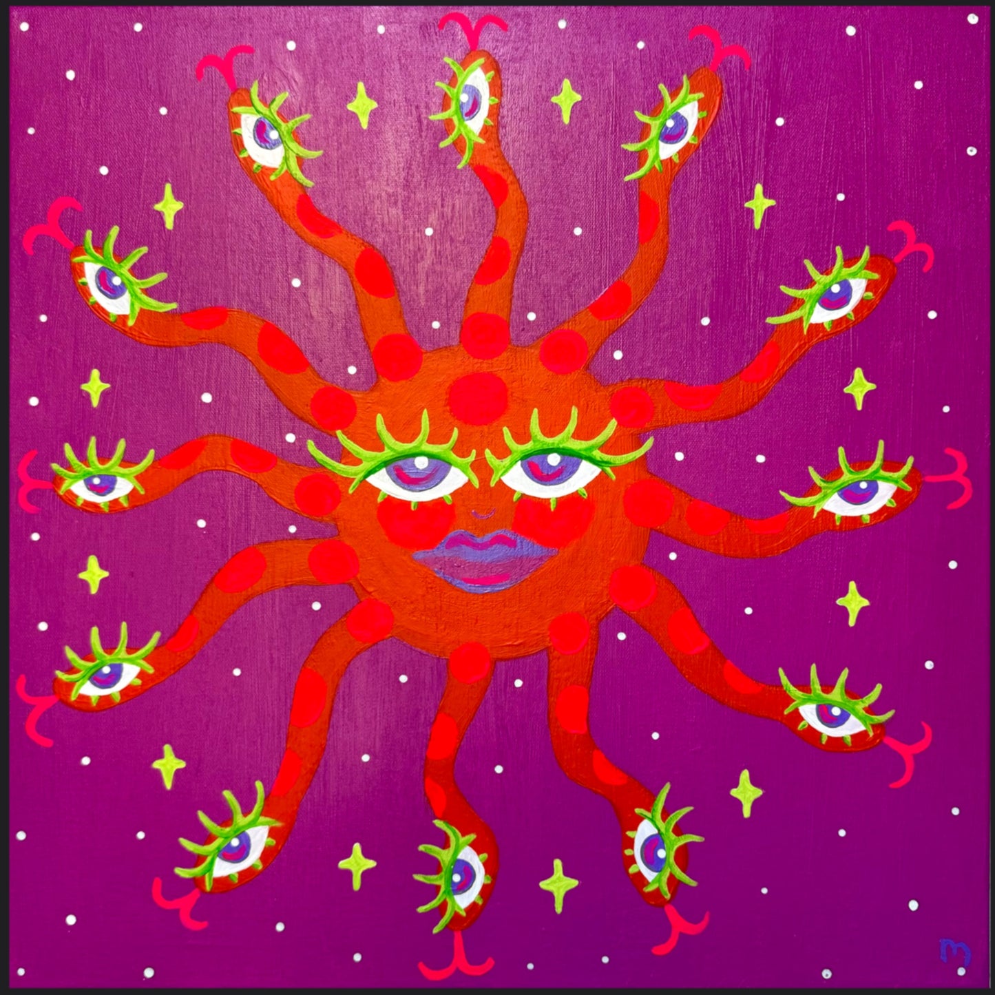 ‘Medusa Sun’ PAINTING