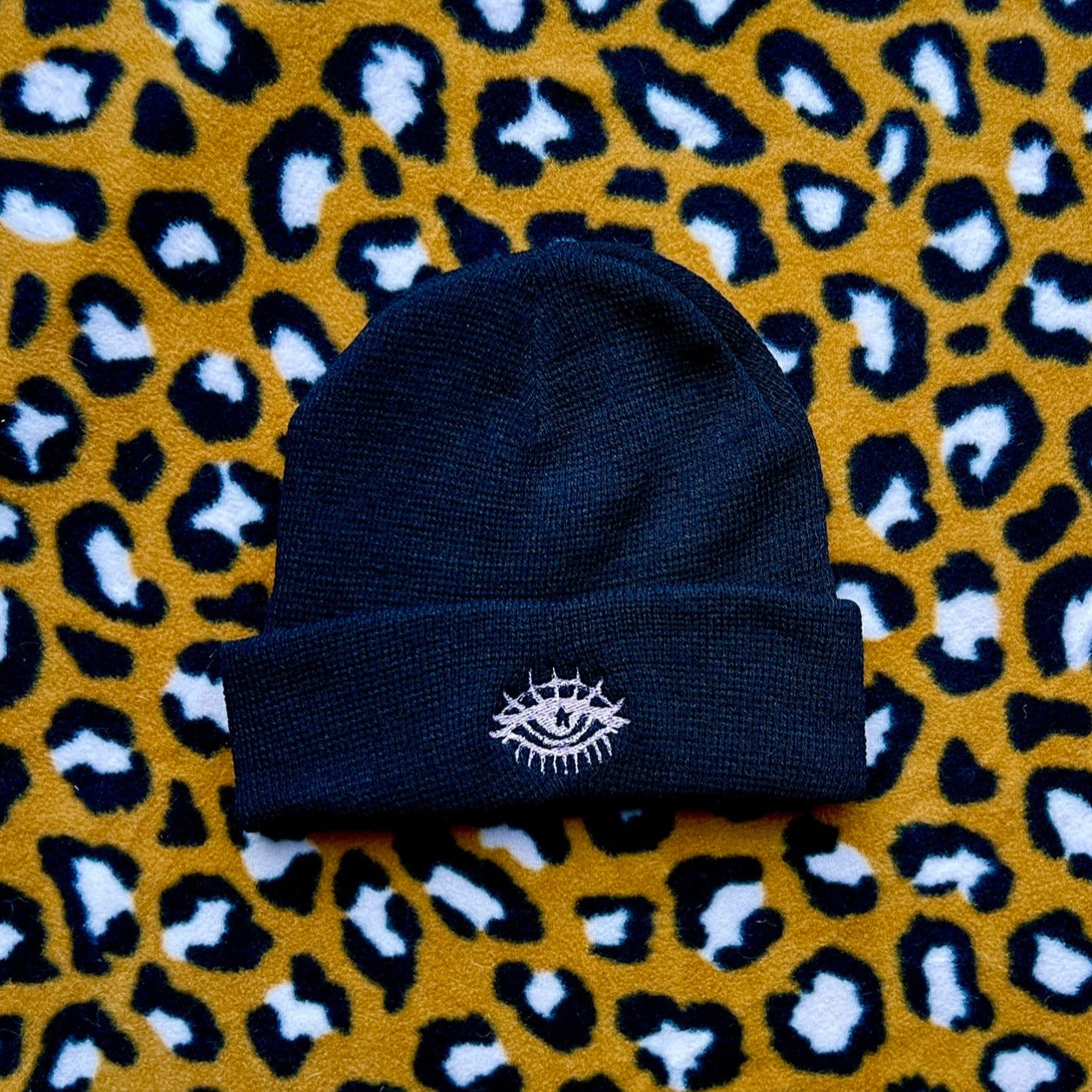 THIRD EYE BEANIE- LIGHT PINK/ EMBROIDERY 2023