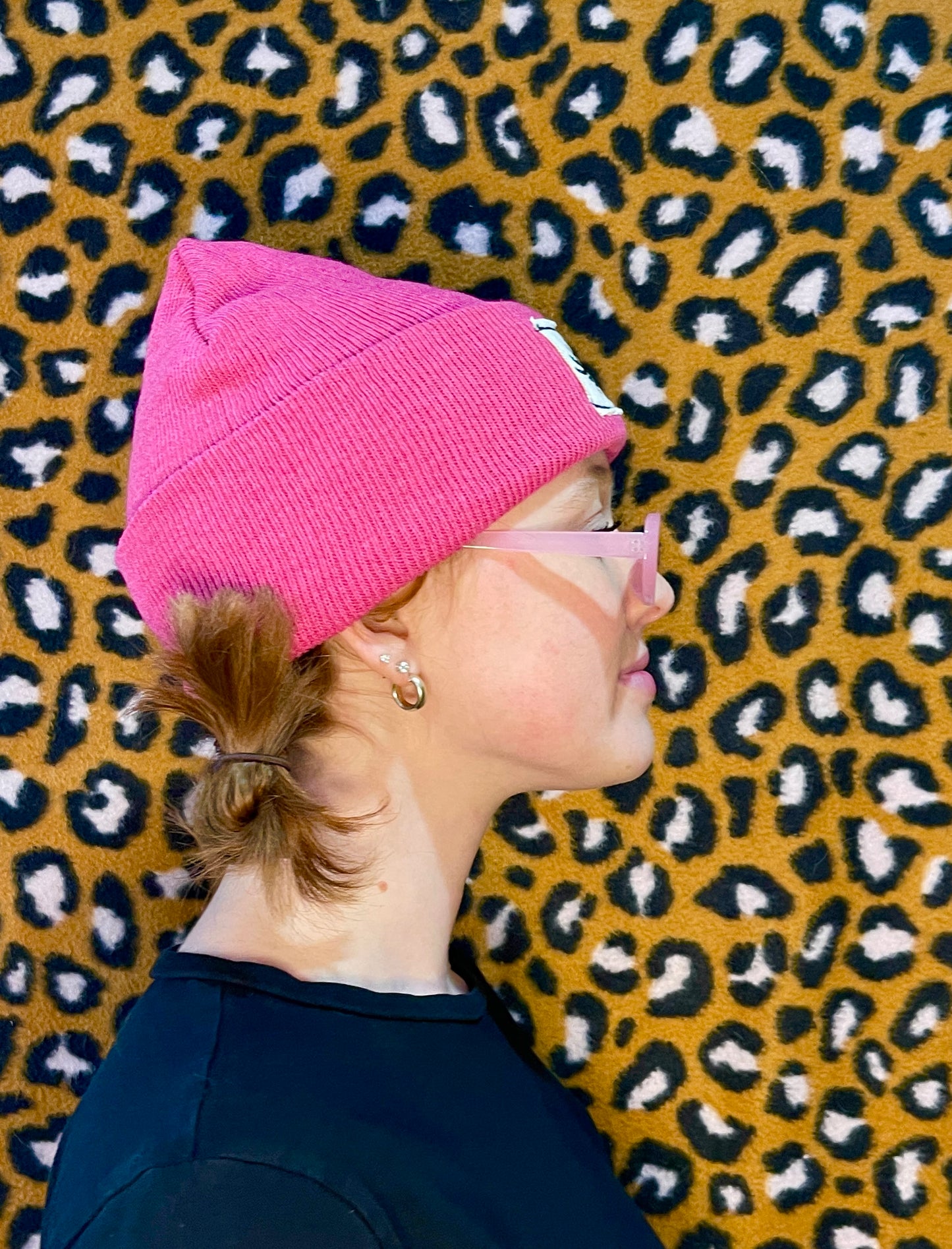 THIRD EYE BEANIE- PINK/ PATCH 2023