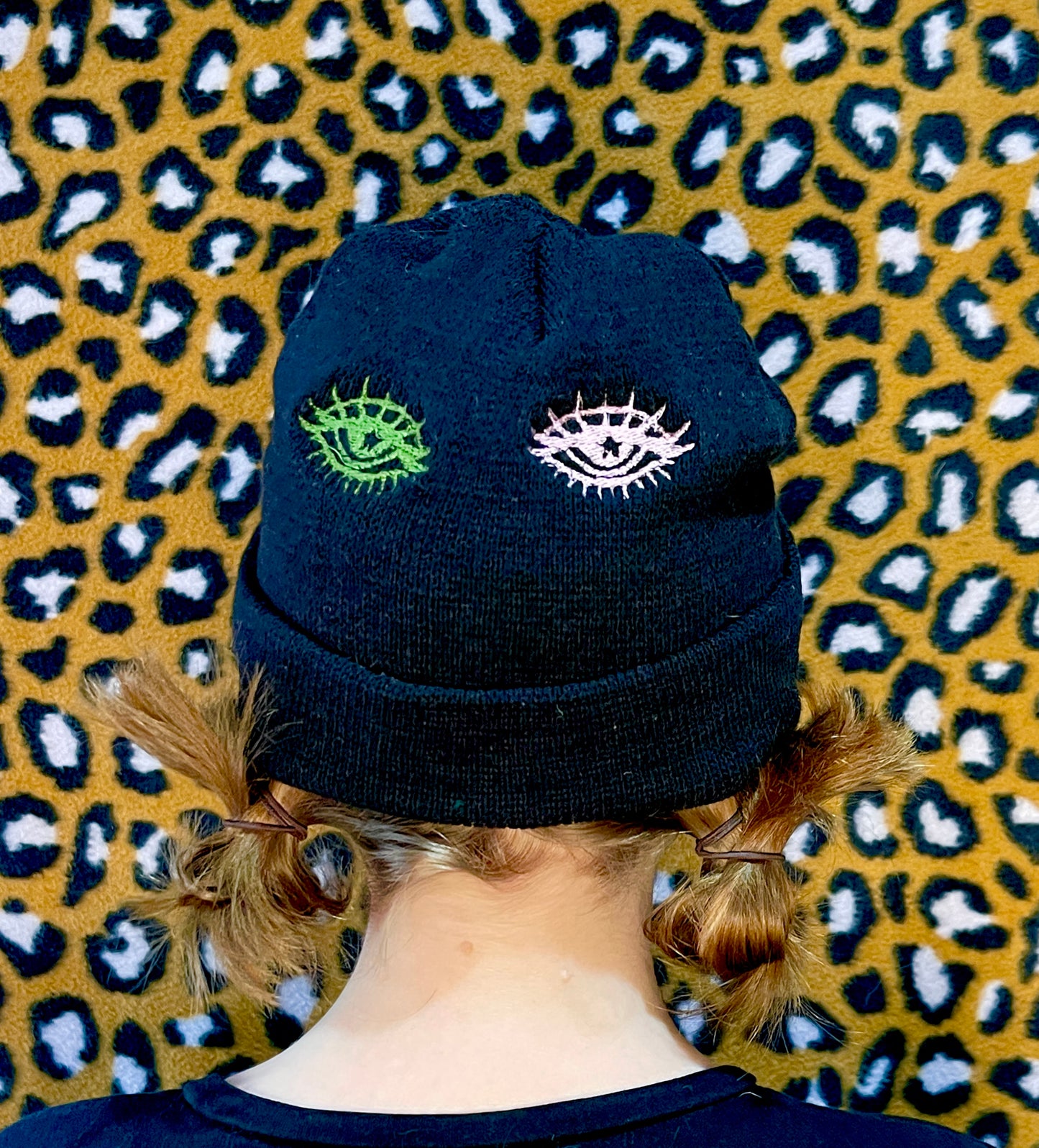 THIRD EYE BEANIE- TESTER / ALL OVER EMBROIDERY