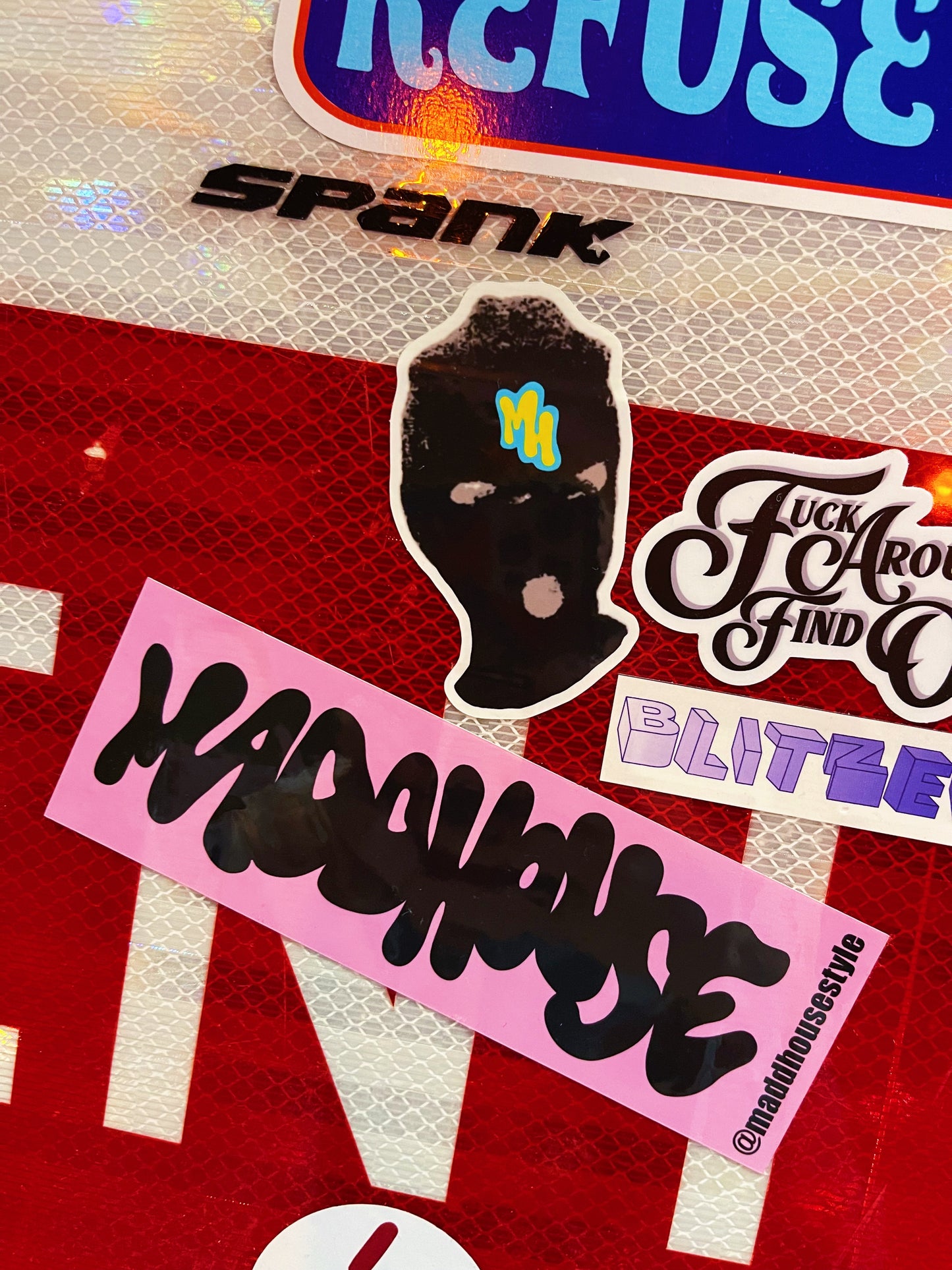 Maddhouse Ski Mask Sticker