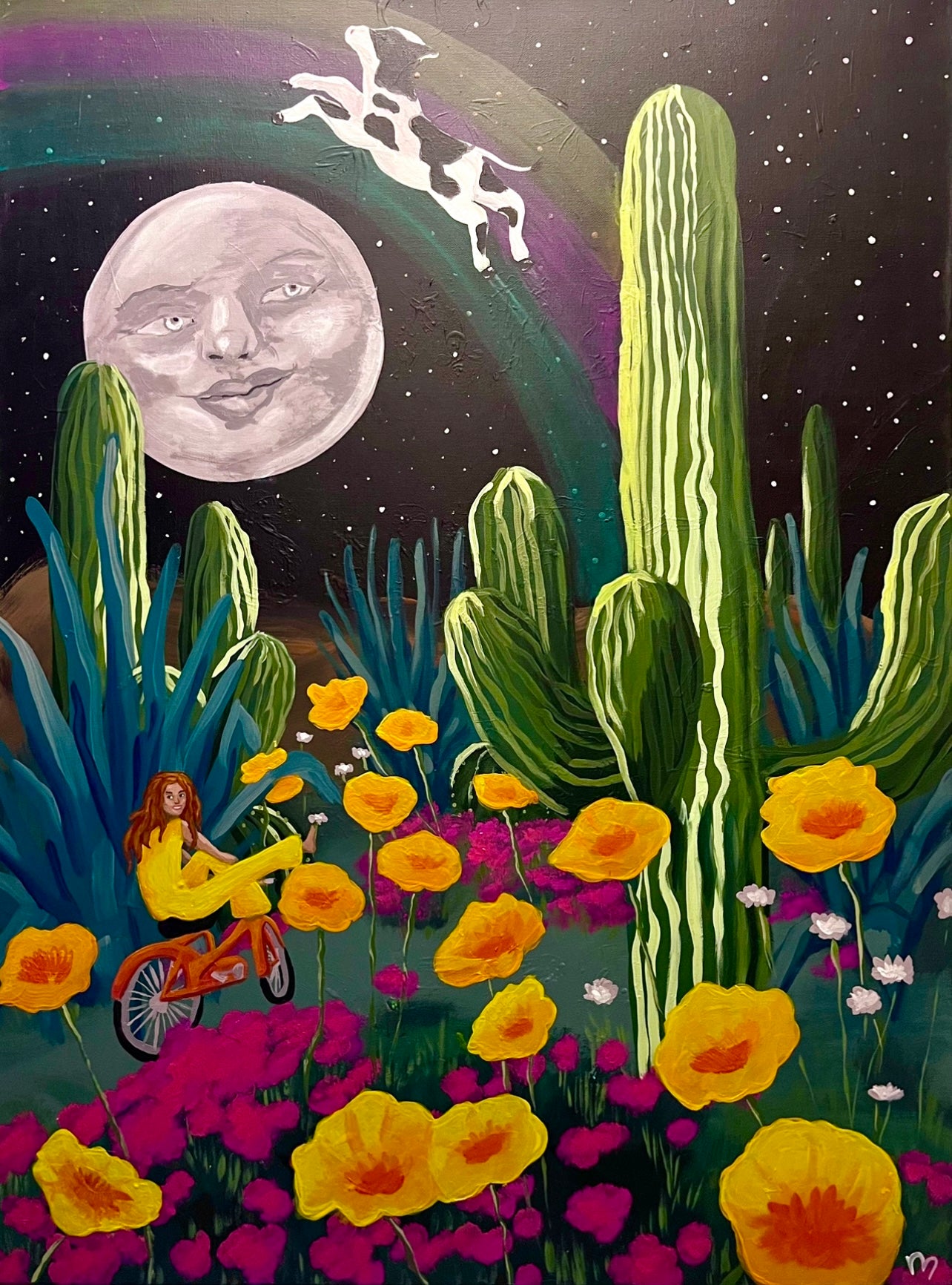 'And the Cow Jumped Over the Moon' PRINT PREORDER