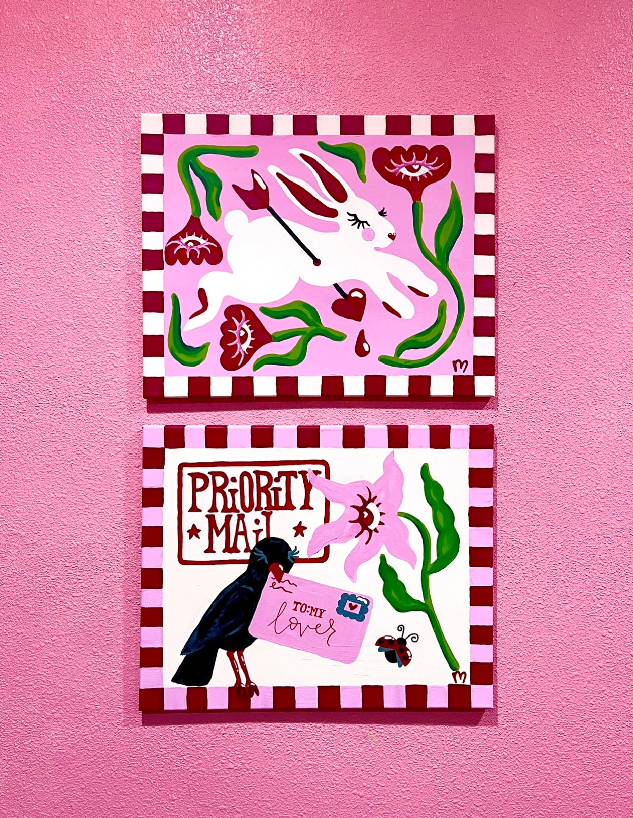 'Bunny & Cupid' PRINT PREORDER