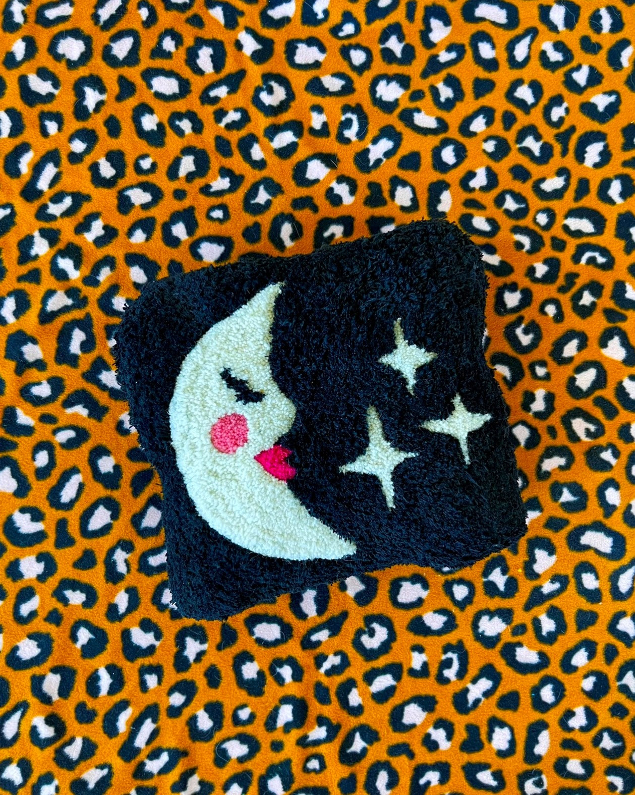 Glow-in-the-Dark Moon Pillow