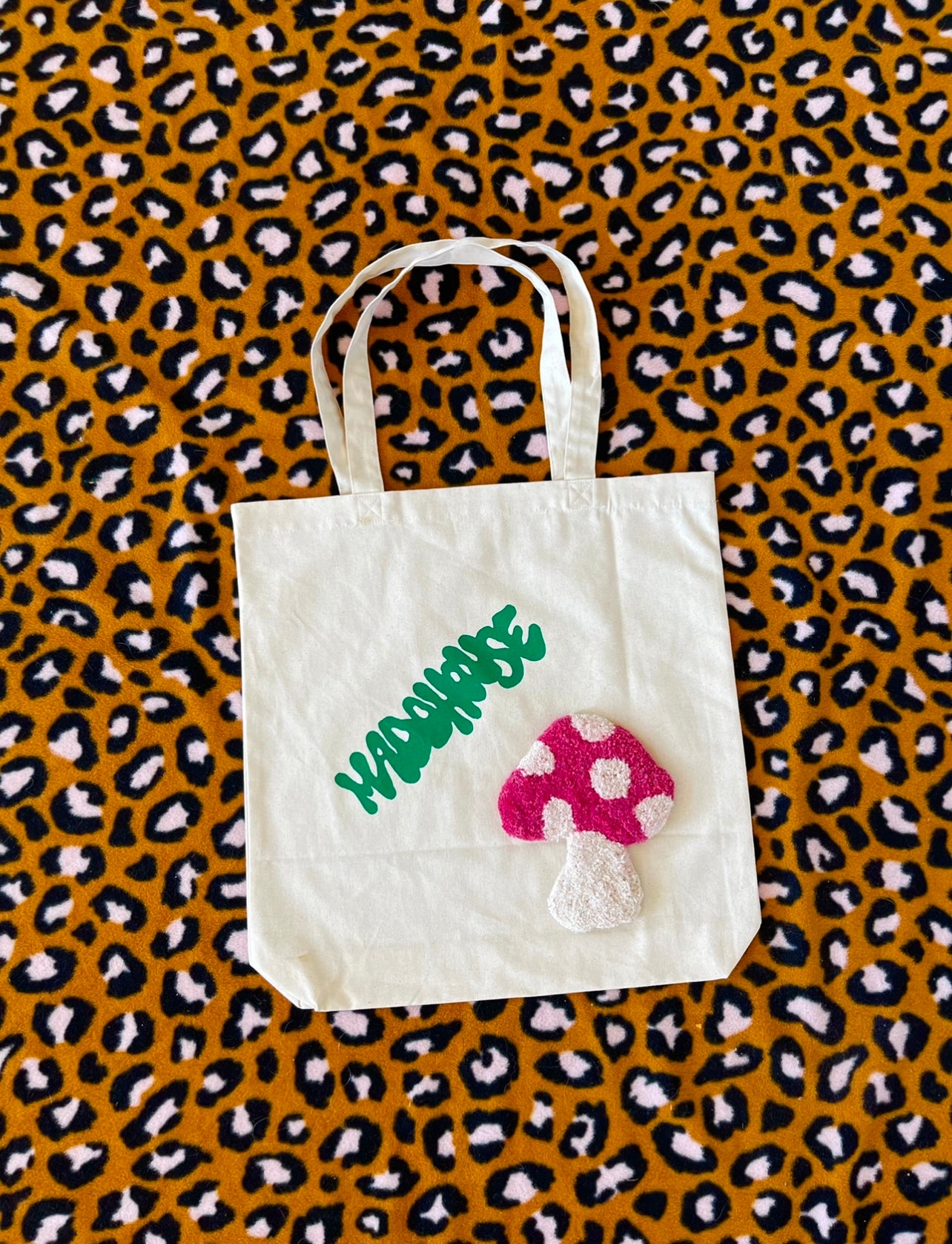 Tufted Mushroom Tote