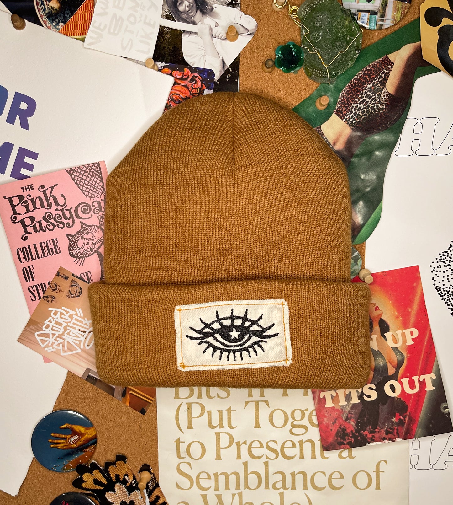 3rd Eye Beanie (Tan) 2022