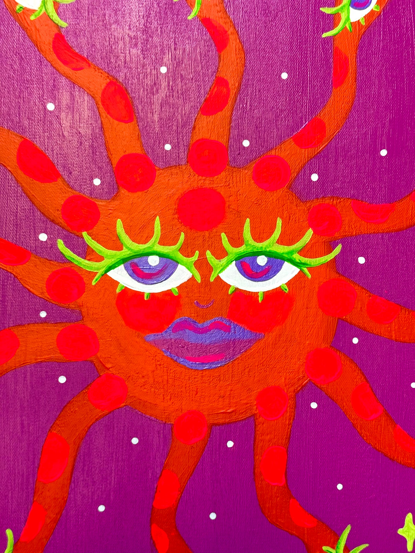 ‘Medusa Sun’ PAINTING