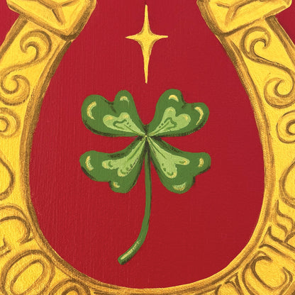 Good Luck Horseshoe PRINT