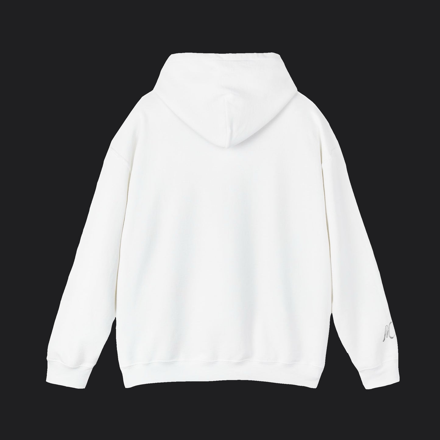 White Chrome Unisex Heavy Blend™ Hooded Sweatshirt