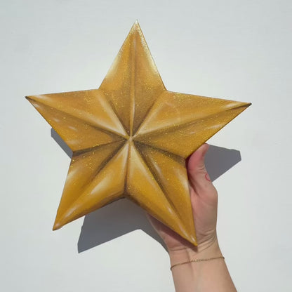 GOLD STAR CANVAS PAINTING 2