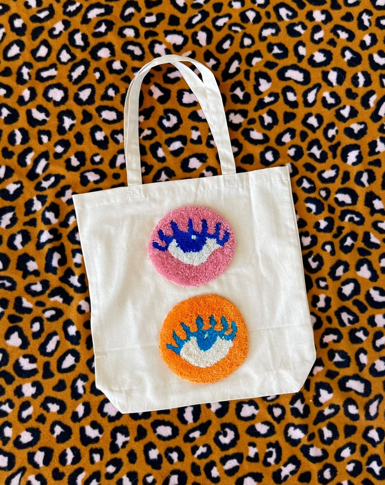 Tufted Eye Tote