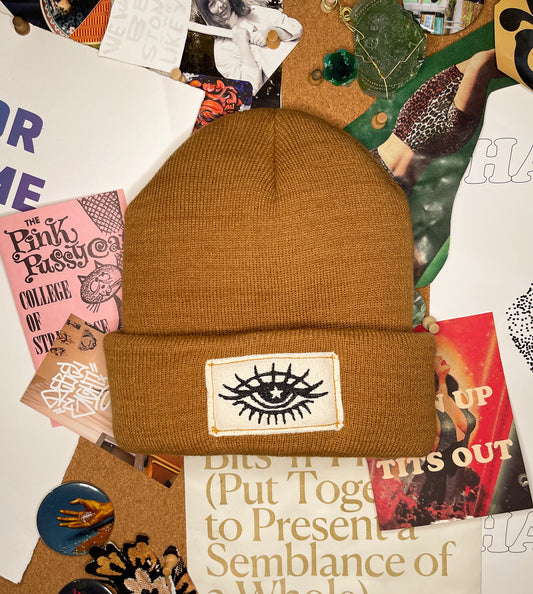 3rd Eye Beanie (Tan) 2022